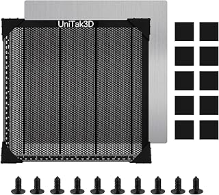 UniTak3D Ninho de Abelha Laser Cama 300x300mm Compatível com RAY5, S1 Gravador de Ninho de Abelha ou Máquina de Gravação...