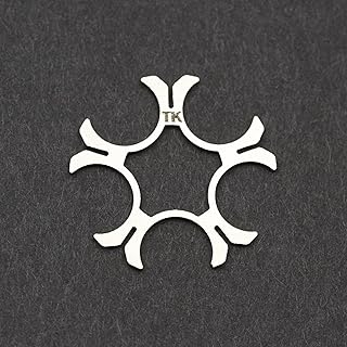 5 Moon Clips - Premium Moon Clip for LCR 9mm 5 Shot Revolver | Speedy Stainless Steel Moon Clips for Easy Loading and Unloading | Made in USA - TK Custom