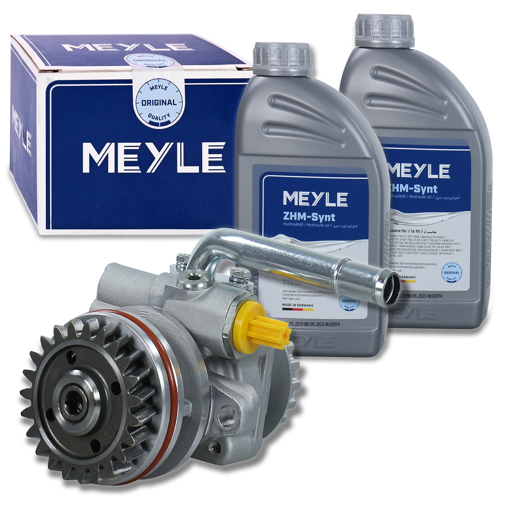 Hydraulikpumpe, Lenkung MEYLE-ORIGINAL-KIT: Better solution for you! von Meyle (114 631 0033/S) Pumpe Lenkung Servopumpe, Servopumpe, Lenkhilfepumpe | 114 631 0033/S passend für Touareg Transporter | 114 631