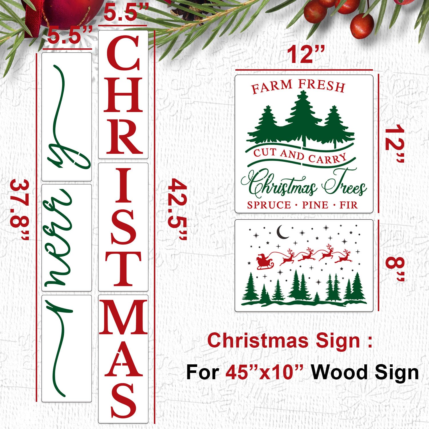 Amazon.com : Christmas Stencils for Painting on Wood Porch Merry Christmas Stencil Candy Cane/Hot Cocoa/Gingerbread/Winter Scene Drawing Templates for Door Mat/Door Hanger/Pillow Cover/Wood Sign Decor : Arts, Crafts & Sewing amazon-com-christmas-stencils-for-painting-on-wood-porch-merry-christmas-stencil-candy-cane-hot-cocoa-gingerbread-winter-scene-drawing-templates-for-door-mat-door-hanger-pillow-cover-wood-sign-decor-arts-crafts-sewing