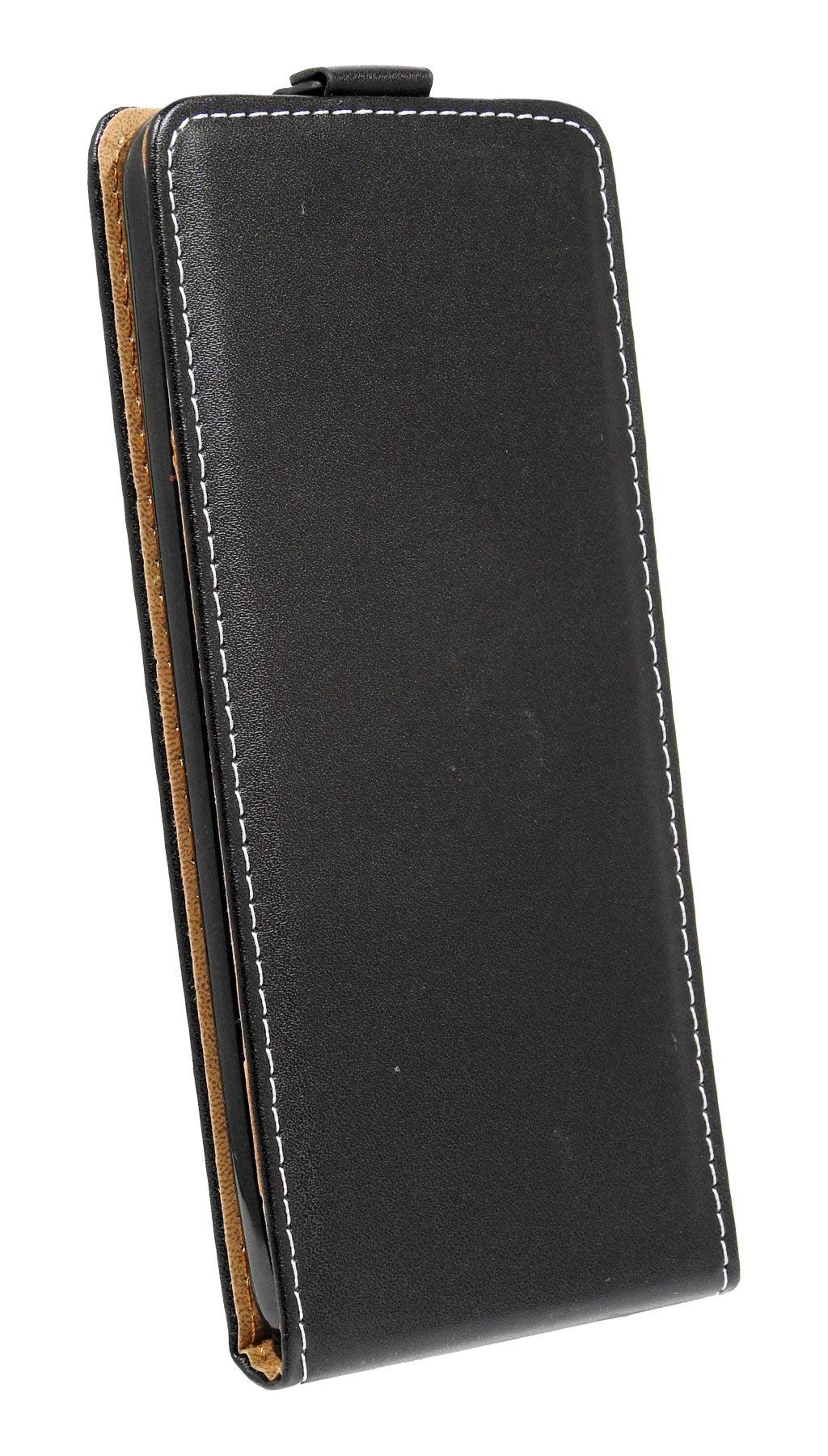 Cofi1453 Custodia Flip In PU Per Xiaomi Mi 10 Lite - Nero, Con Chiusura Magnetica E Supporto In Silicone