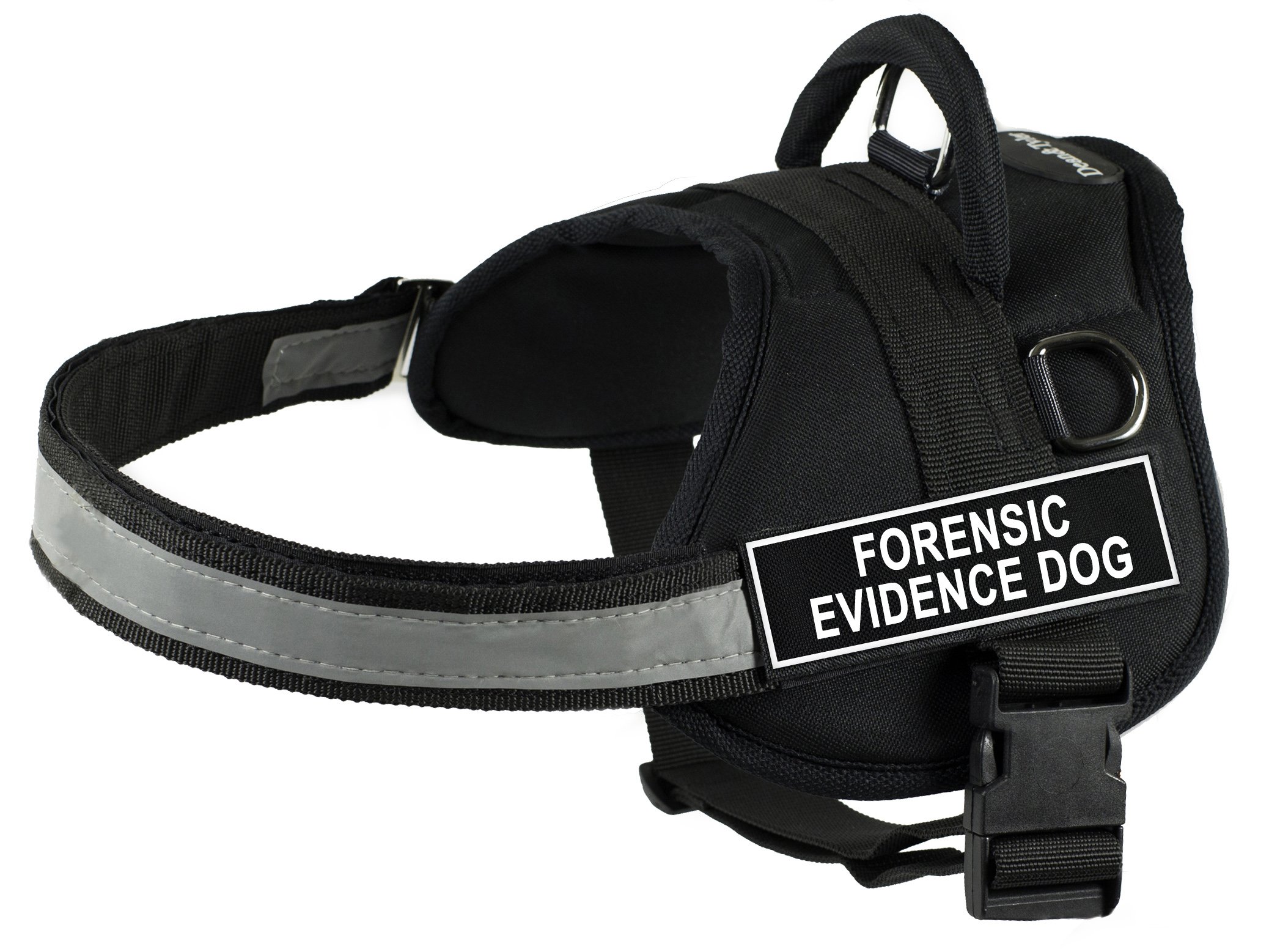 Harnais Chien Noir Dean & Tyler 86-119 cm Forensic Evidence pour Grand Chien
