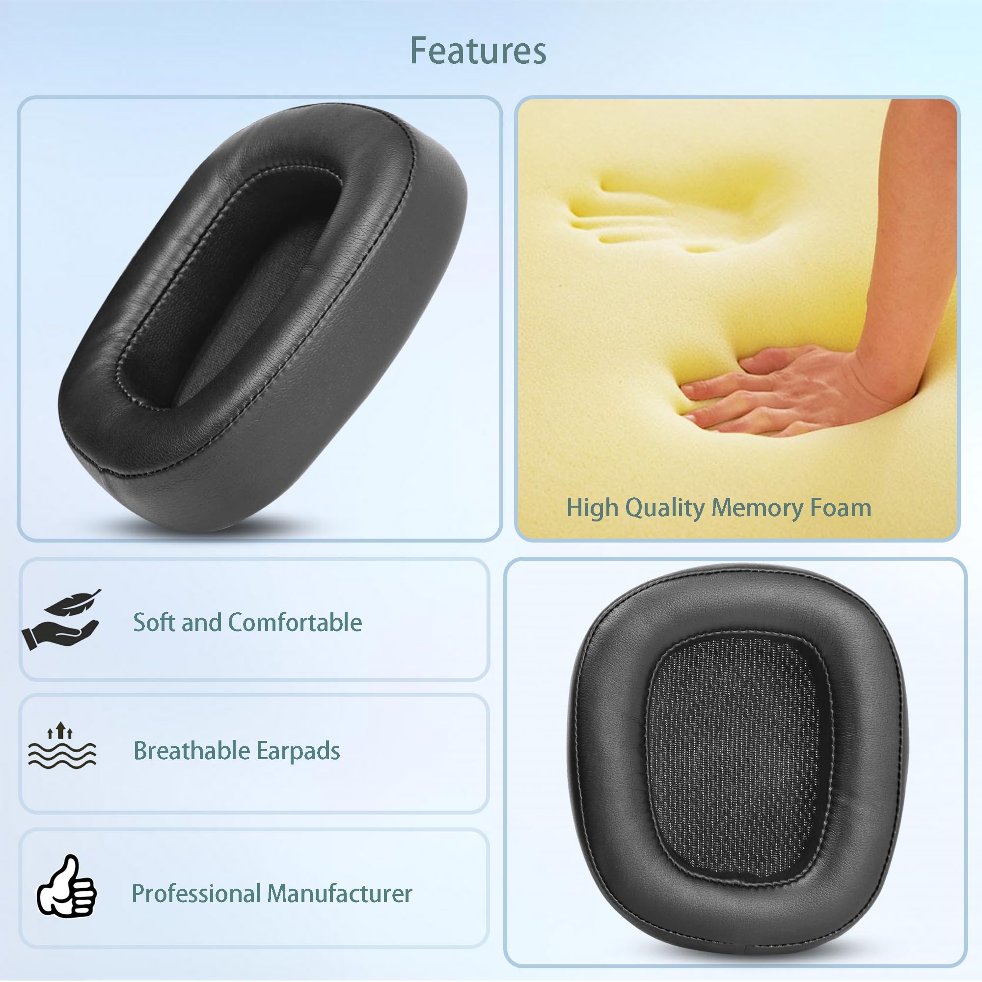 NAVO Housse De Coussin De Replaceent Pour Bandeau De Replaceent