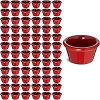 Vista 9 de Carlisle FoodService Products Ramekin Suave Melamina 2 Oz - Negro