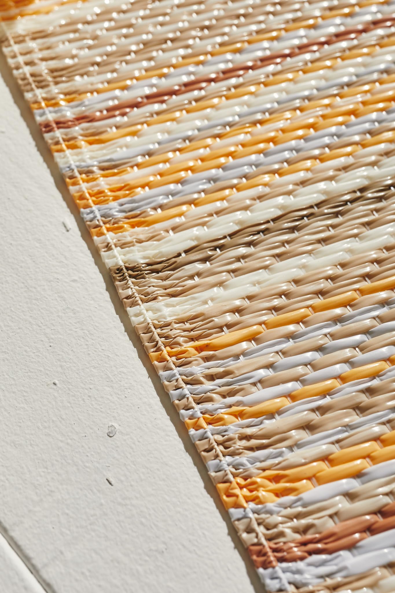 Nazar Tapis Extérieur pour Jardin, Terrasse, Balcon et Camping - Léger et Réversible (1746 Beige, 120x160 cm)