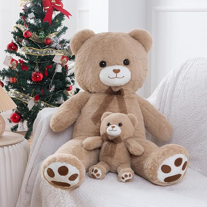 Osito de Peluche Marrón con Corazón 9 Pulgadas miniatura 6