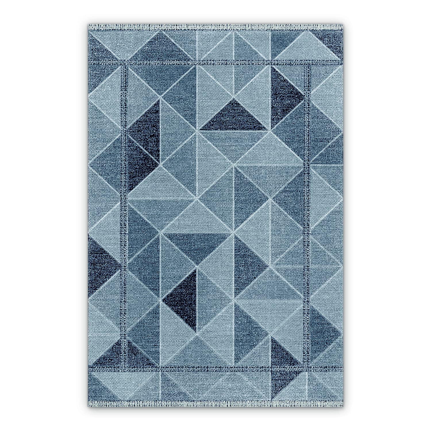 Tapis en linoléum 60x90cm géométrique abstrait haute résistance pour la maison