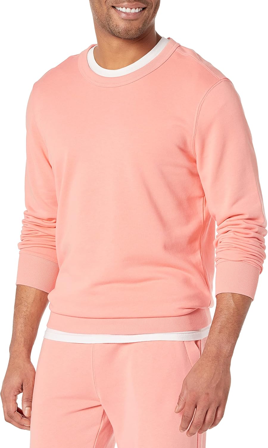 Amazon Essentials men’s Crewneck Sweatshirt, Lightweight Long-Sleeve French Terry (Available in Big & Tall)