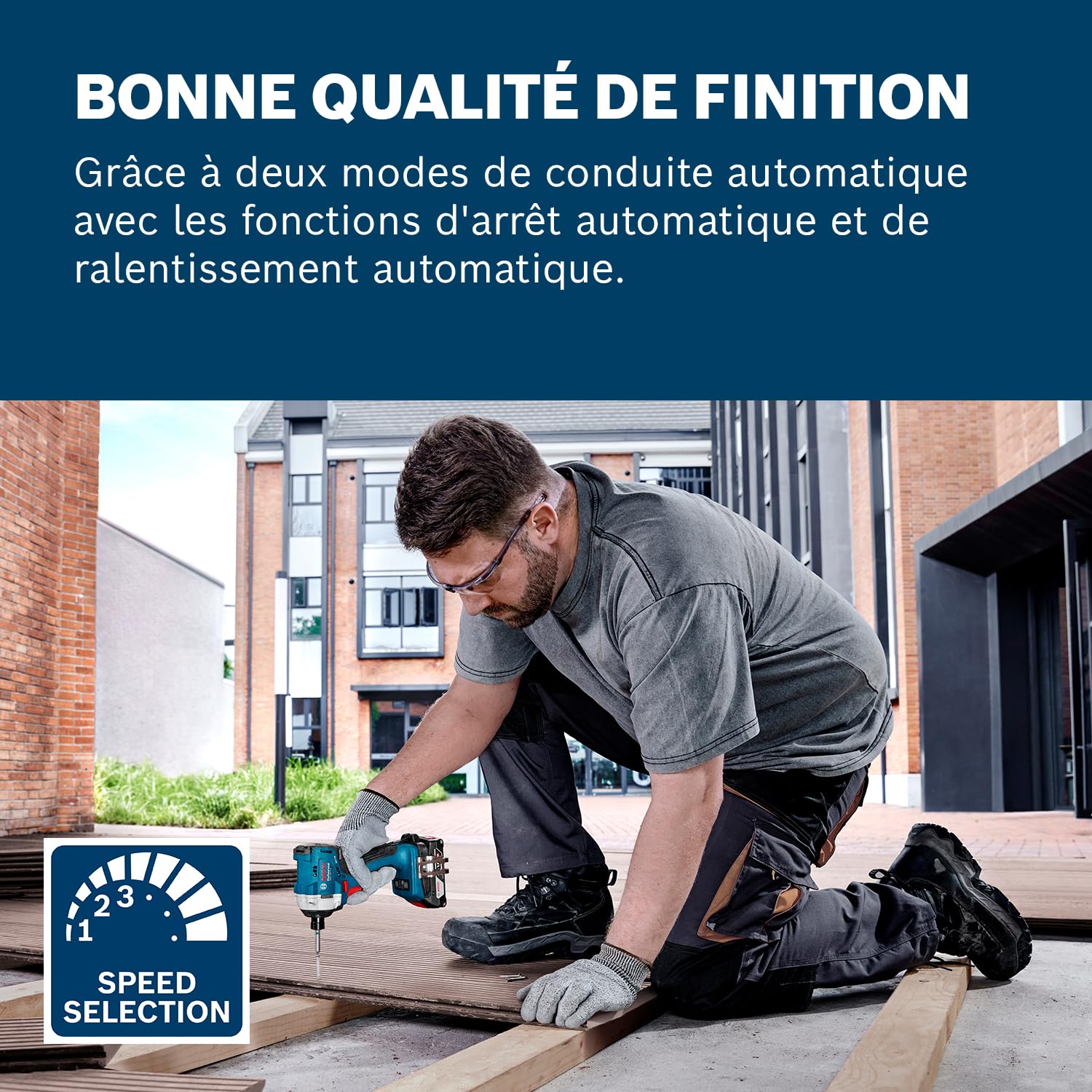 Bosch Professional Tournevis à percussion sans fil GDR 18V-215 18V System