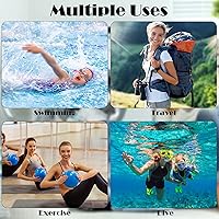 Vista 6 de Shappy 2 piezas de gran bolsa de lavandería de viaje, lavable, impermeable, húmeda y seca, gran bolsa de ropa sucia para baño, entrenamiento