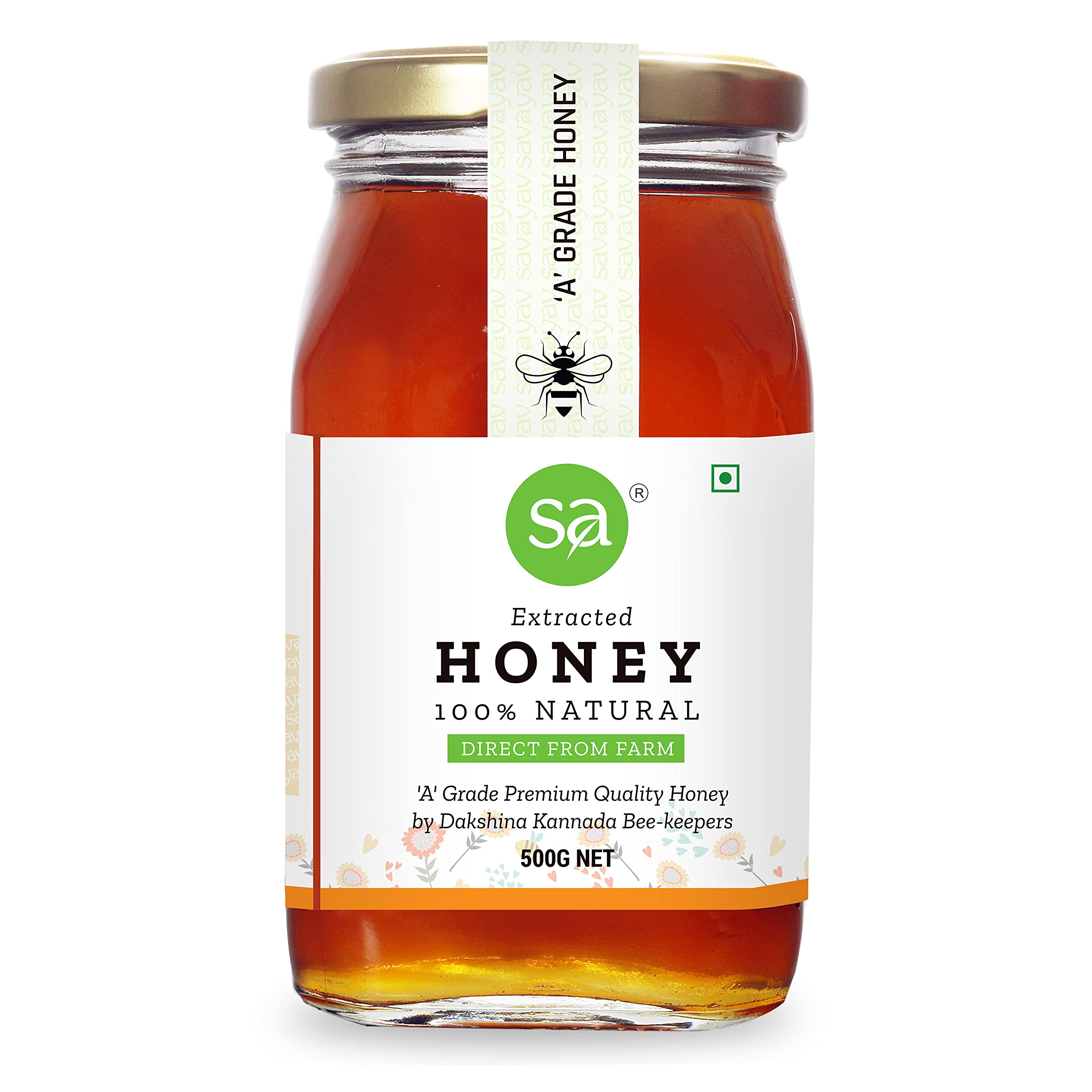 Buy SAVAYAV AGrade Honey Pure, Natural and Original Multiflora Honey