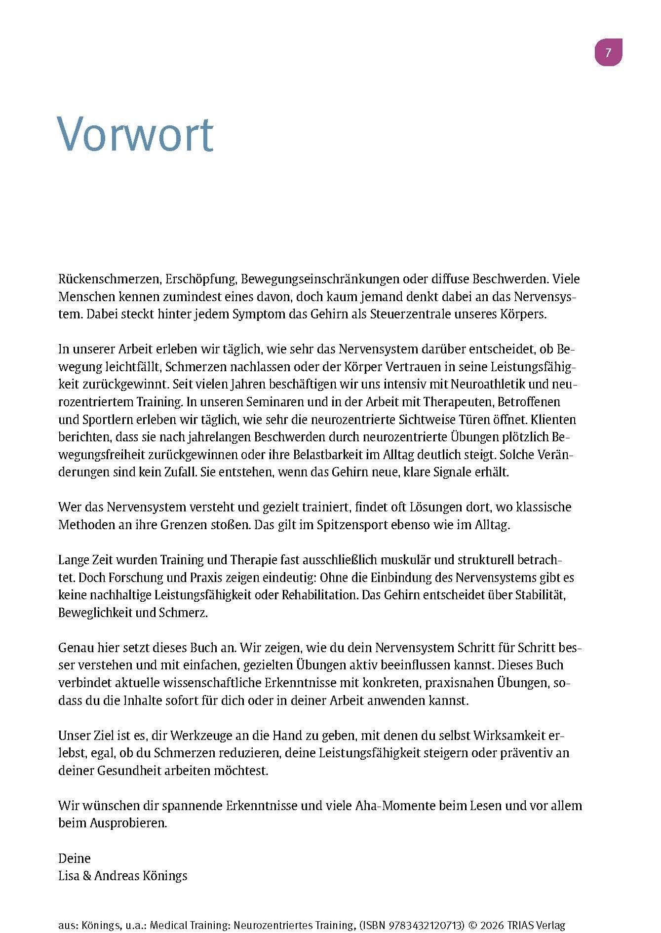 Medical Training: Neurozentriertes Training: Das innovative Gehirntraining für ein gesundes Nervensystem und mehr Leistung