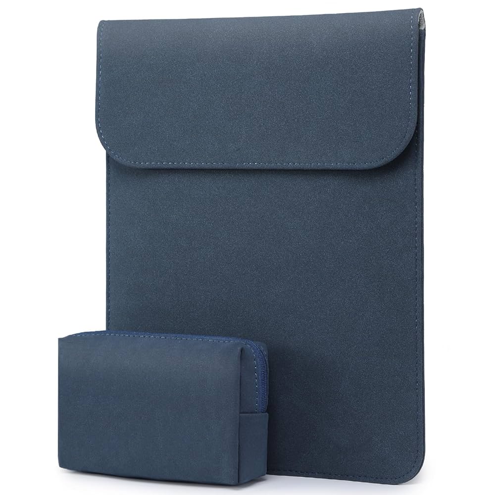 HYZUO 13 Inch Laptop Sleeve Case With Stand For 2025-2018 MacBook Air 13 M4 M3