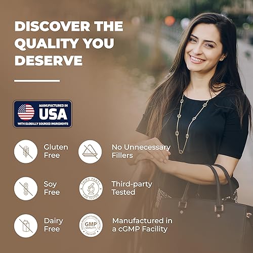 Miniatura 9 de Sandhu's Paquete de complejo de azúcar en sangre con suplemento de berberina HCL (60 unidades cada uno)  Apoya el bienestar general para hombres y