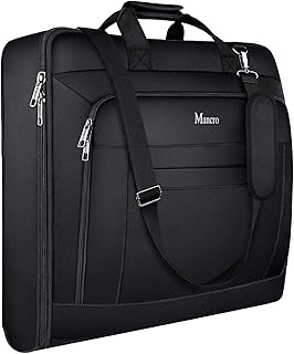 Garment Bags for Travel, Carry On Garment Bag for Business Trips with Shoulder Strap, Mancro Waterproof Foldable Luggage H...