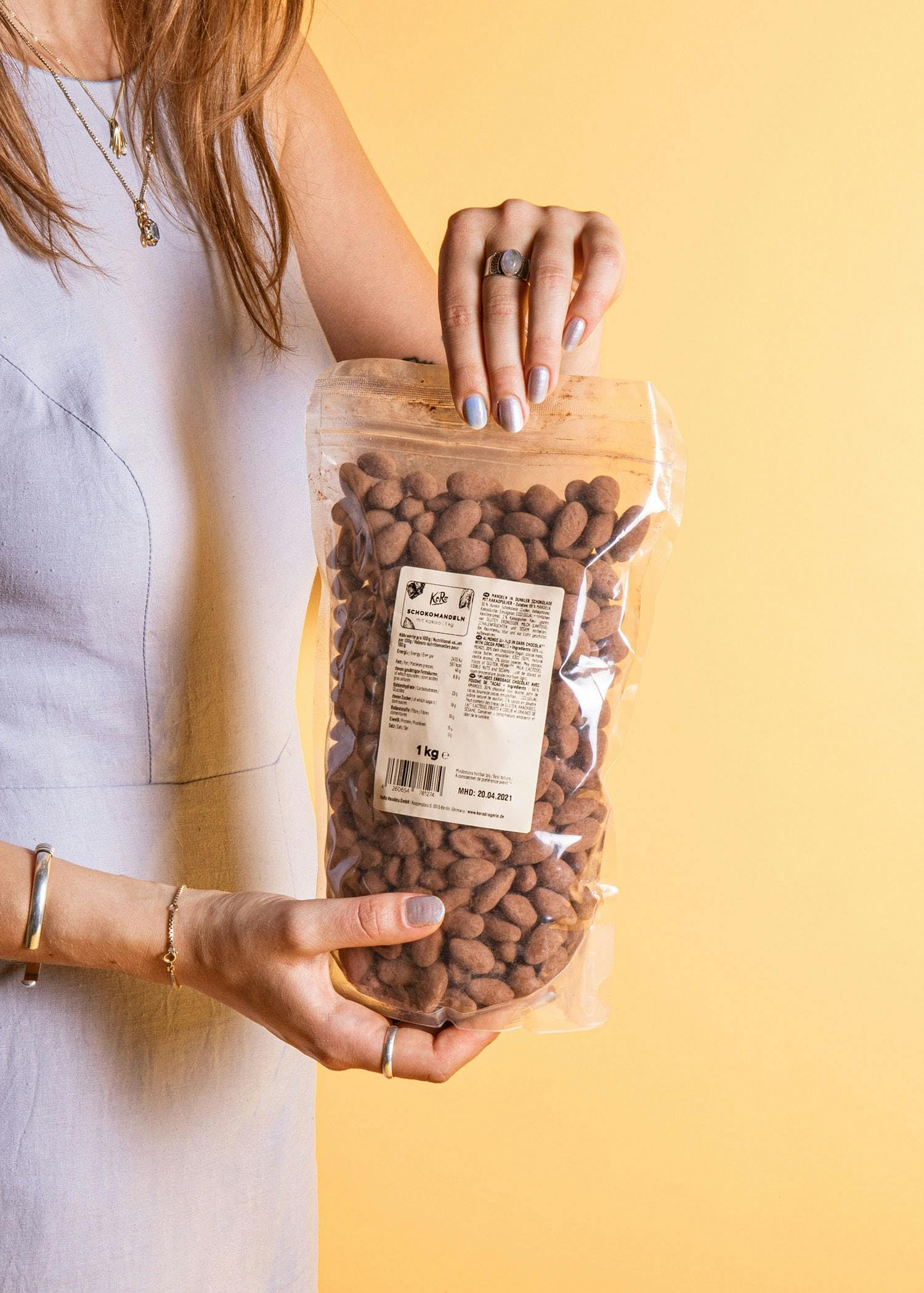 KoRo - Amandes enrobées au chocolat et au cacao 1 kg