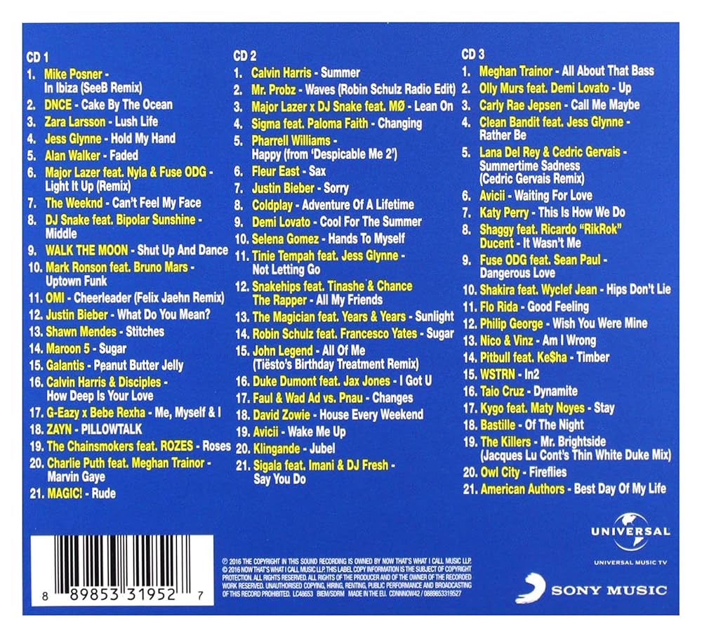 その他 Now Summer Hits [CD] Now That's What I Call Summer Hits: Amazon.sg: Music