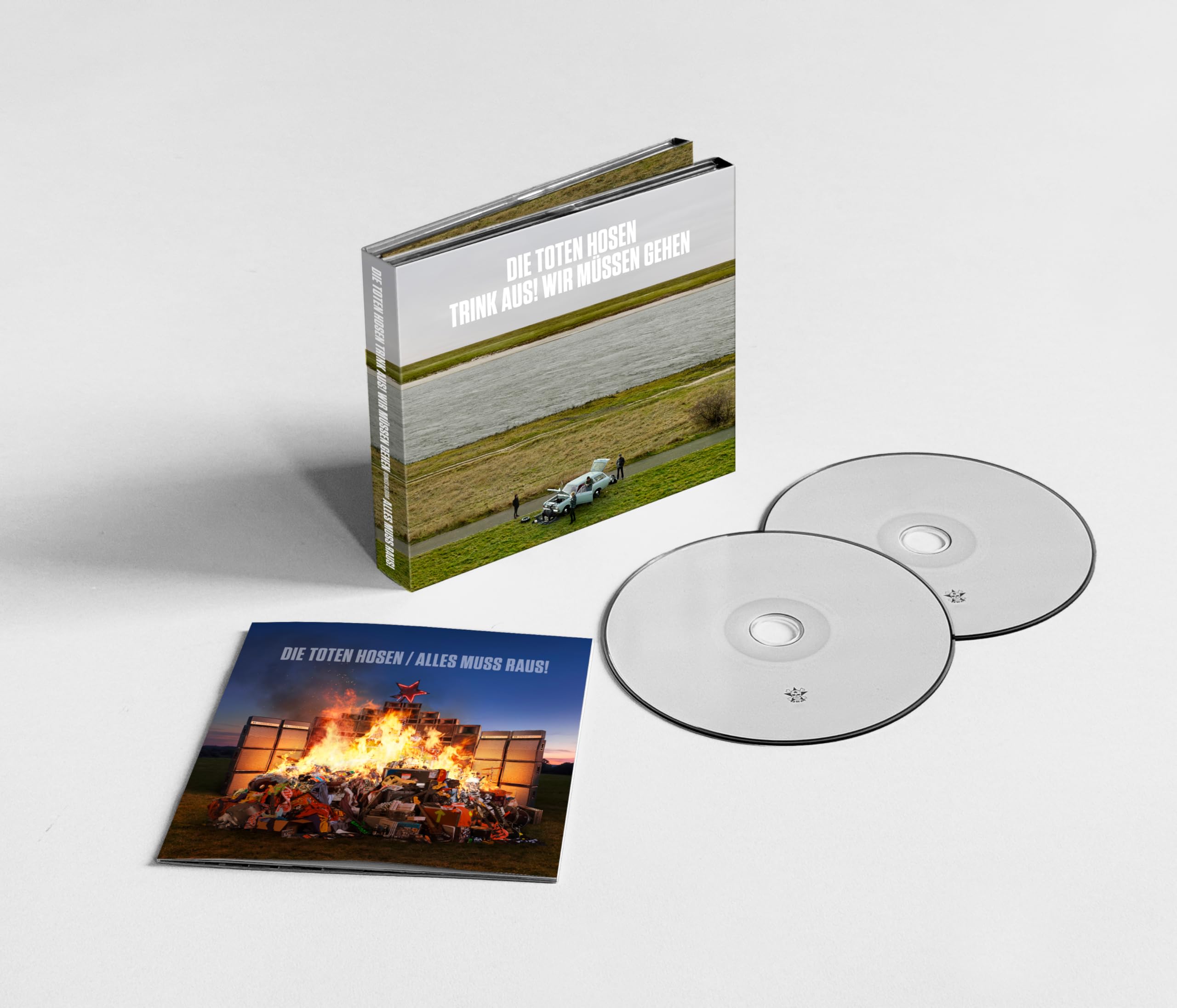 „Trink aus, wir müssen gehen!“ + Bonusalbum „Alles muss raus!“: Limitierte Doppel-CD-Digipack-Edition