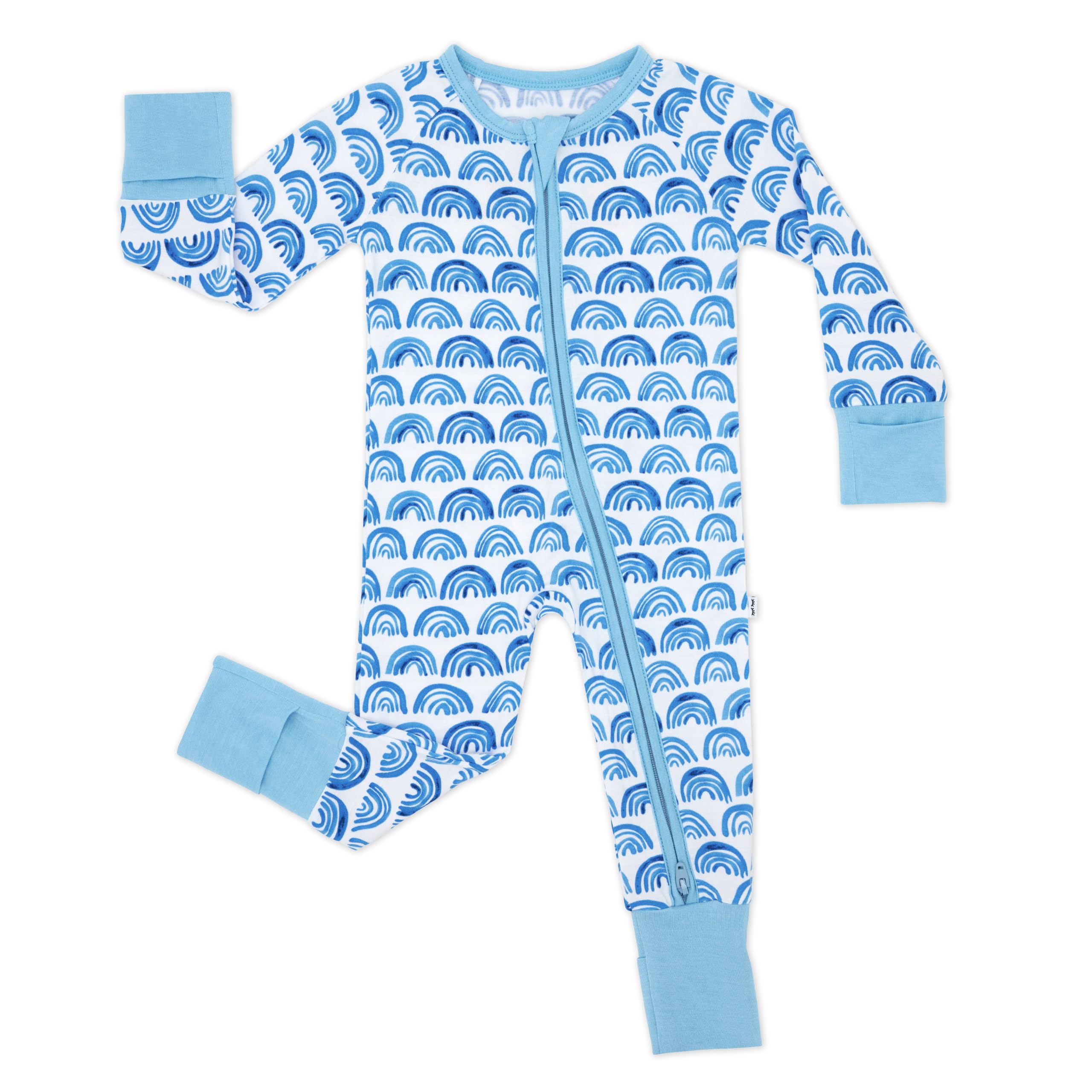 Little Sleepies Pajamas for Baby Boys & Girls, Viscose from Bamboo Baby Pajamas, Snug Sleeper, 2-Way Zipper, Micropreemie