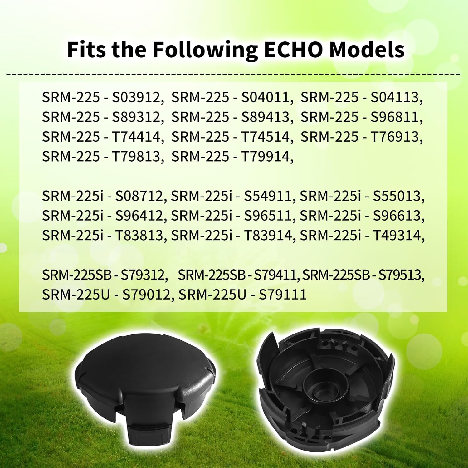 10 Pack X472000070 Wear Cap Spool Cover 4" Heads Fit for Speed Feed 400 Trimmer Head，Fit for SRM-225, SRM-230, PAS-225