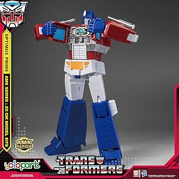 ゲームキャラクター TRANSFORMERS G1 Optimus Prime Figure Transformers G1 Optimus Prime Model Kit - Diecast, LED, Weapons
