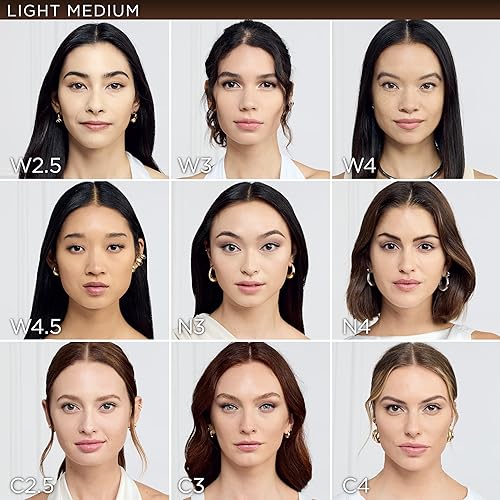 Miniatura 5 de L'Oreal Paris True Match - Base líquida supermezclable, maquillaje de base líquida de cobertura media, C4, mediano claro, 1 onza líquida