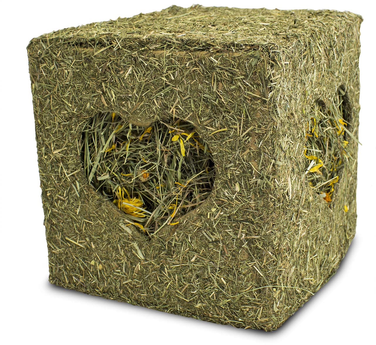 JR FARM Cubo de heno Grande con Flores 450 g