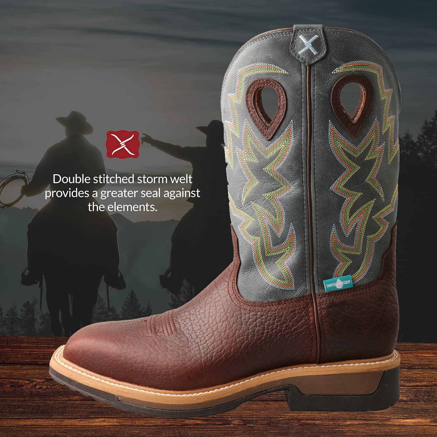  | Twisted X Men’s Alloy Toe Lite Western Boots - Casual Boots for Men | Western