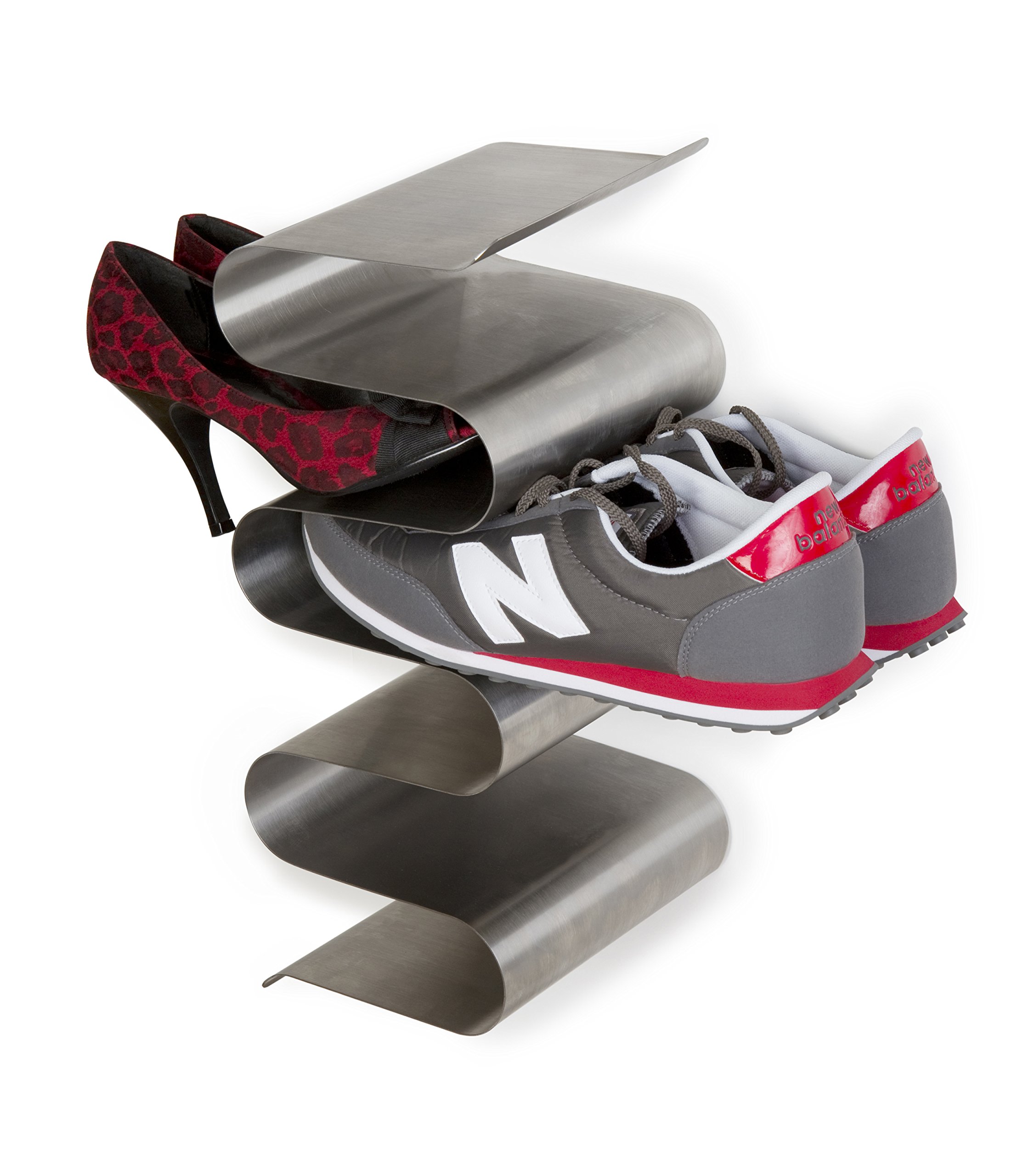 j-me Nest Wall Shoe Rack – Shoe organiser Keeps Shoes, Boots, Trainers and Sandals Off The Floor. A Great Wall Mounted Shoe Storage Solution For Your Hallway or Wardrobe.