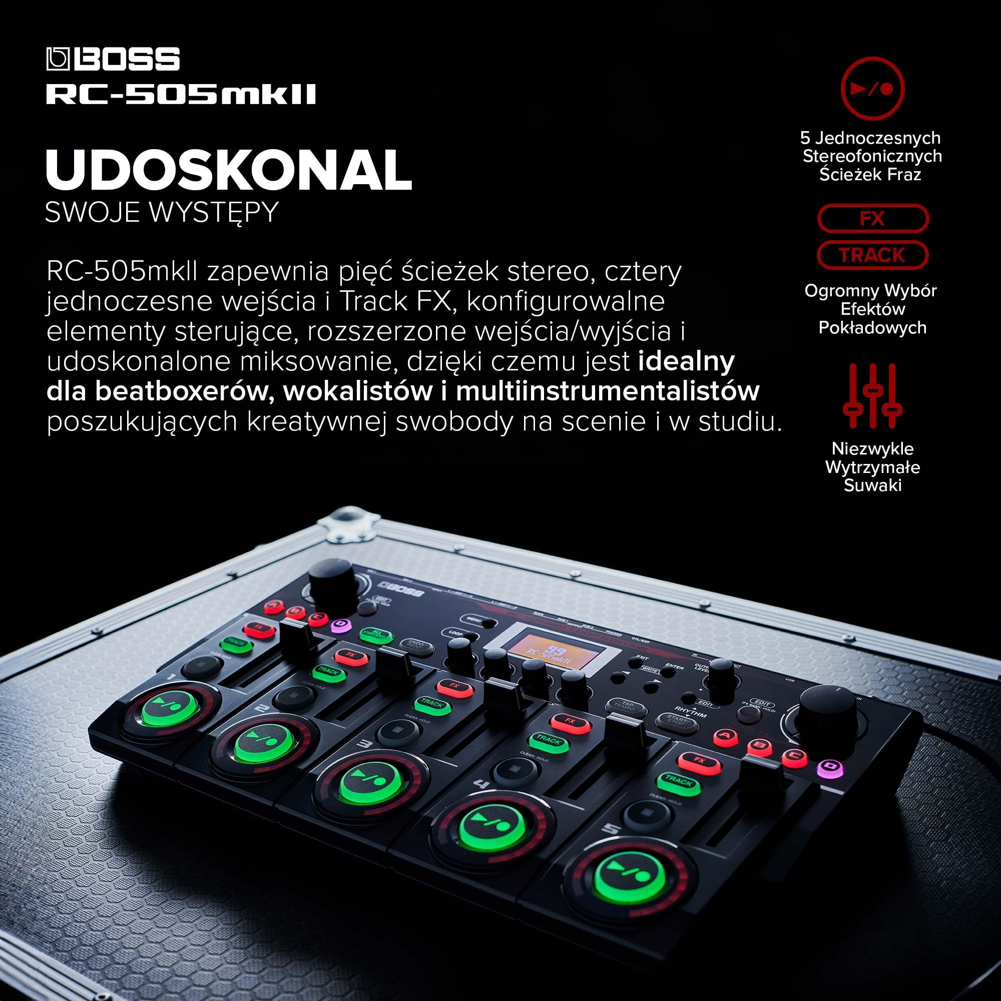 BOSS RC-505MKII Loop Station, Magia Zapętlania na