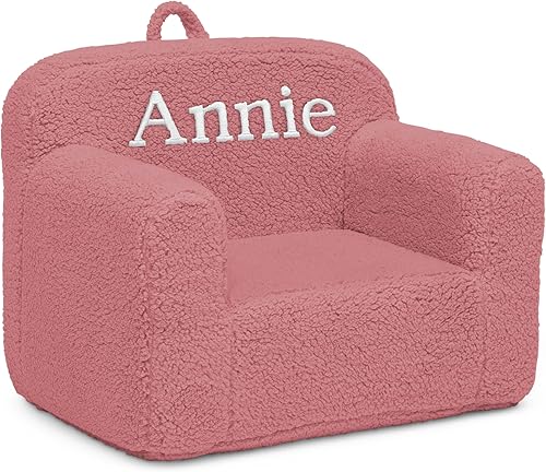 Miniatura 5 de Delta Children Silla Cozee Sherpa personalizada, color rosa