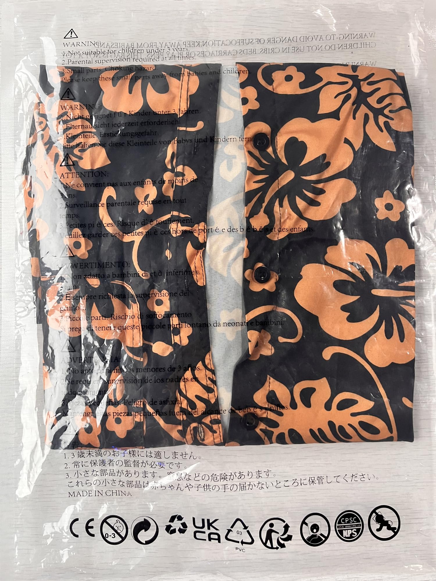Fuman Hawaiian Beach Shirt Button Camicia Cosplay T-Shirt Costume