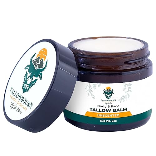 Miniatura 17 de Bálsamo de sarga de carne alimentada con pasto para cara y cuerpo con manteca de karité, aceite de jojoba orgánico, miel y cera de abejas, sarga