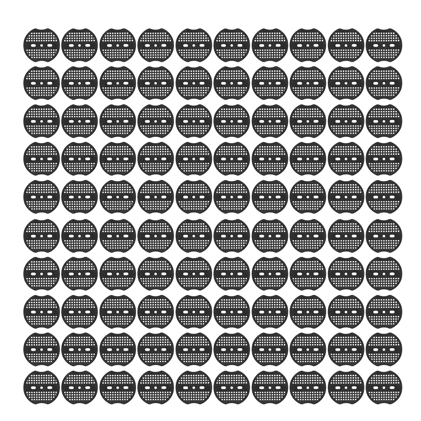 Landscape Gasket, Garden Fixing Gasket Black Hold Firmly Flat Top for Yard (100pcs)-image-11