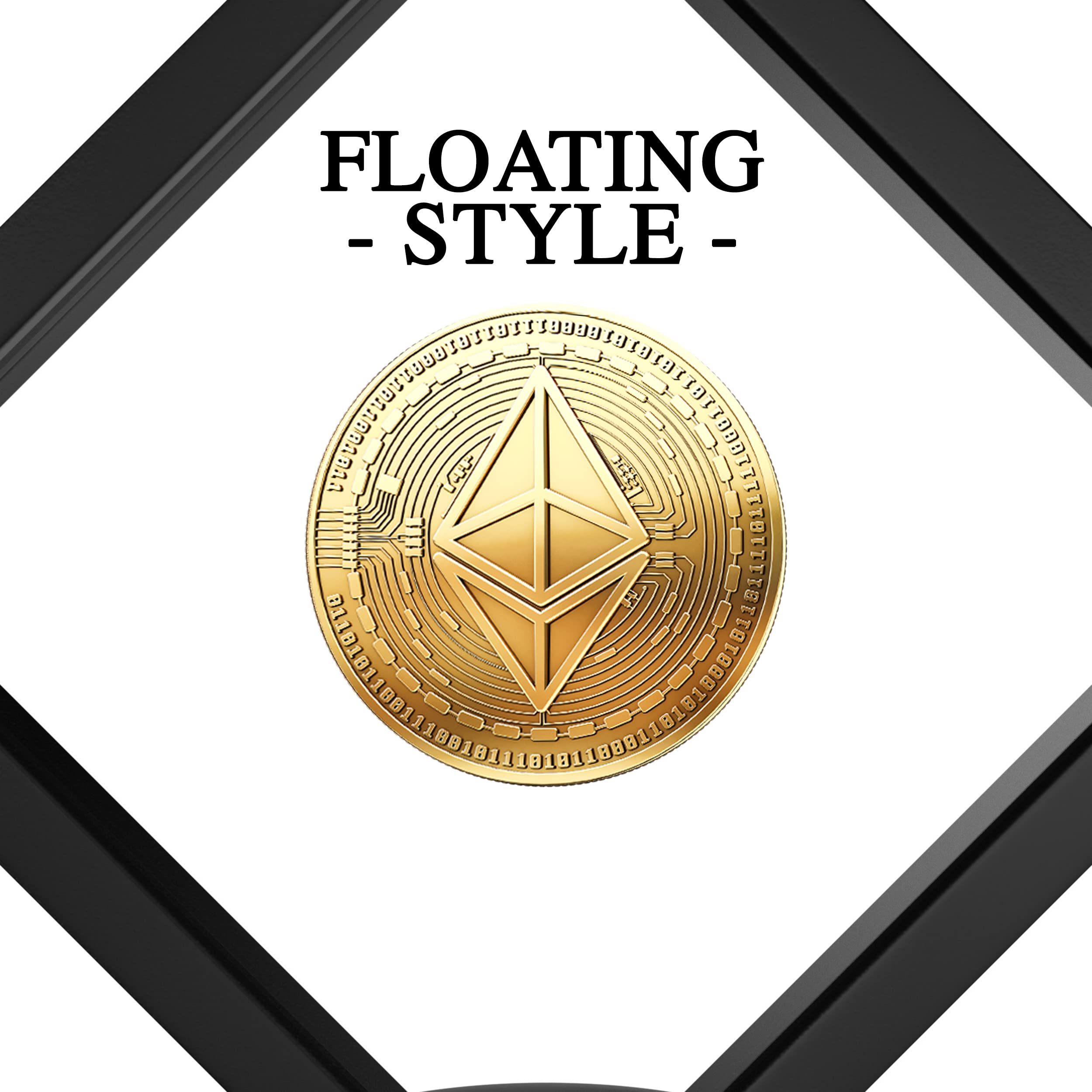 innoGadgets Bitcoin Ethereum Coin with Stand - Gift Box (Ethereum, Gold) :  Amazon.co.uk: Toys & Games