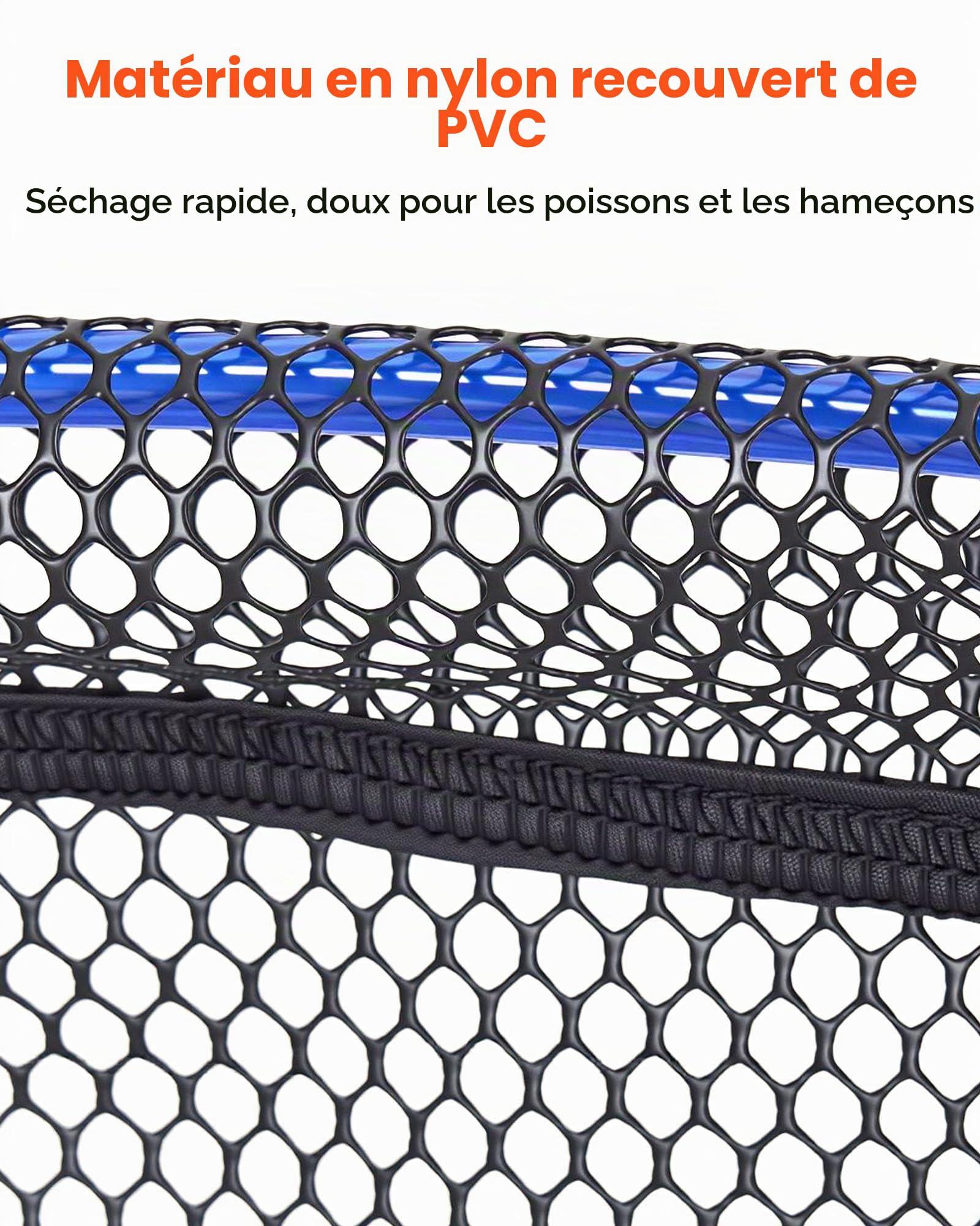 VEVOR Nasse à Écrevisses Pliable, Piège à Crabes en Filet Nylon, pour Pêche aux Crustacés Crevettes Poissons Quai Rivage Étang Bateau, Balance à Écrevisses Résistante avec Corde et Sac de Rangement
