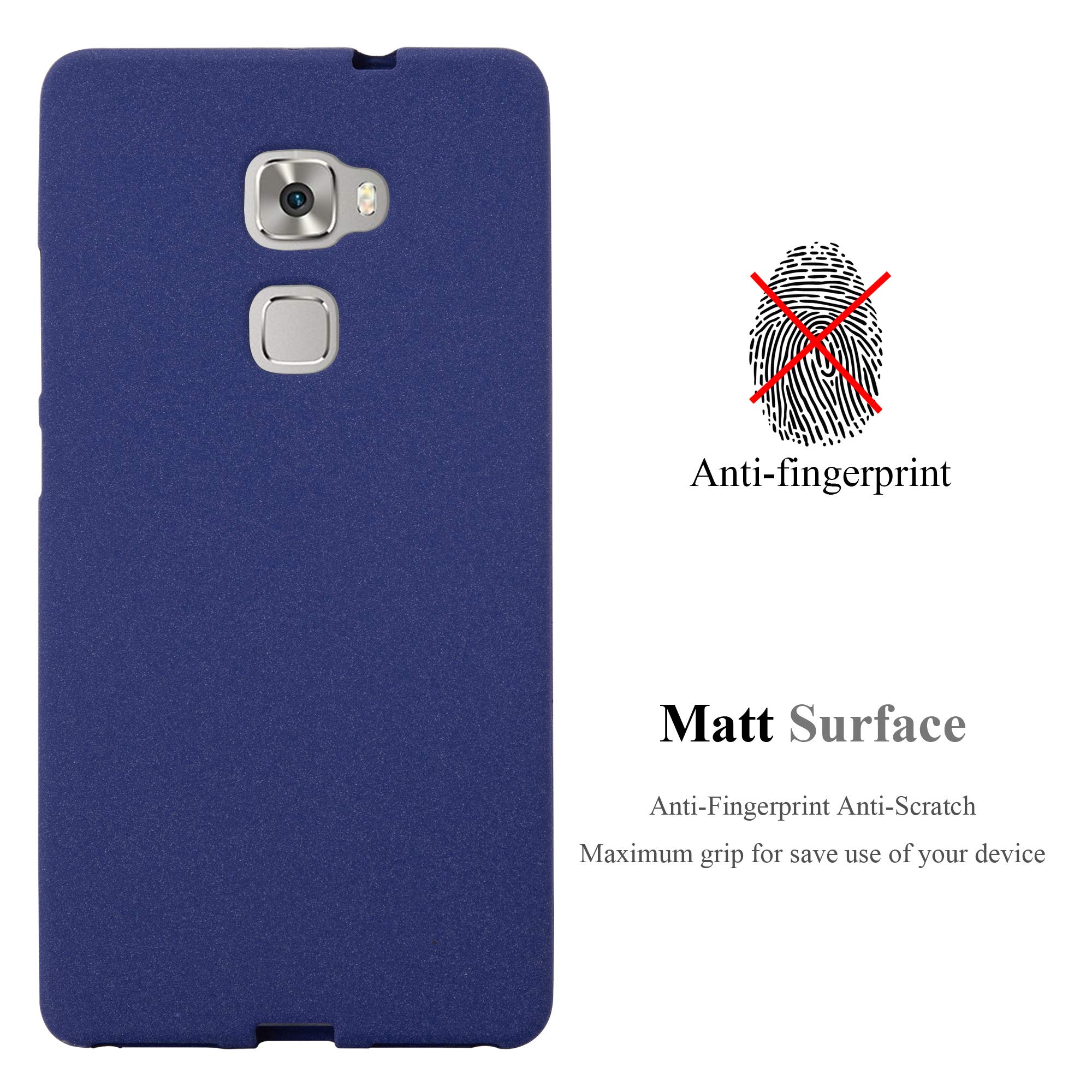 Offerta Custodia Huawei MATE 30: Cover Libro Blu 360° Protezione