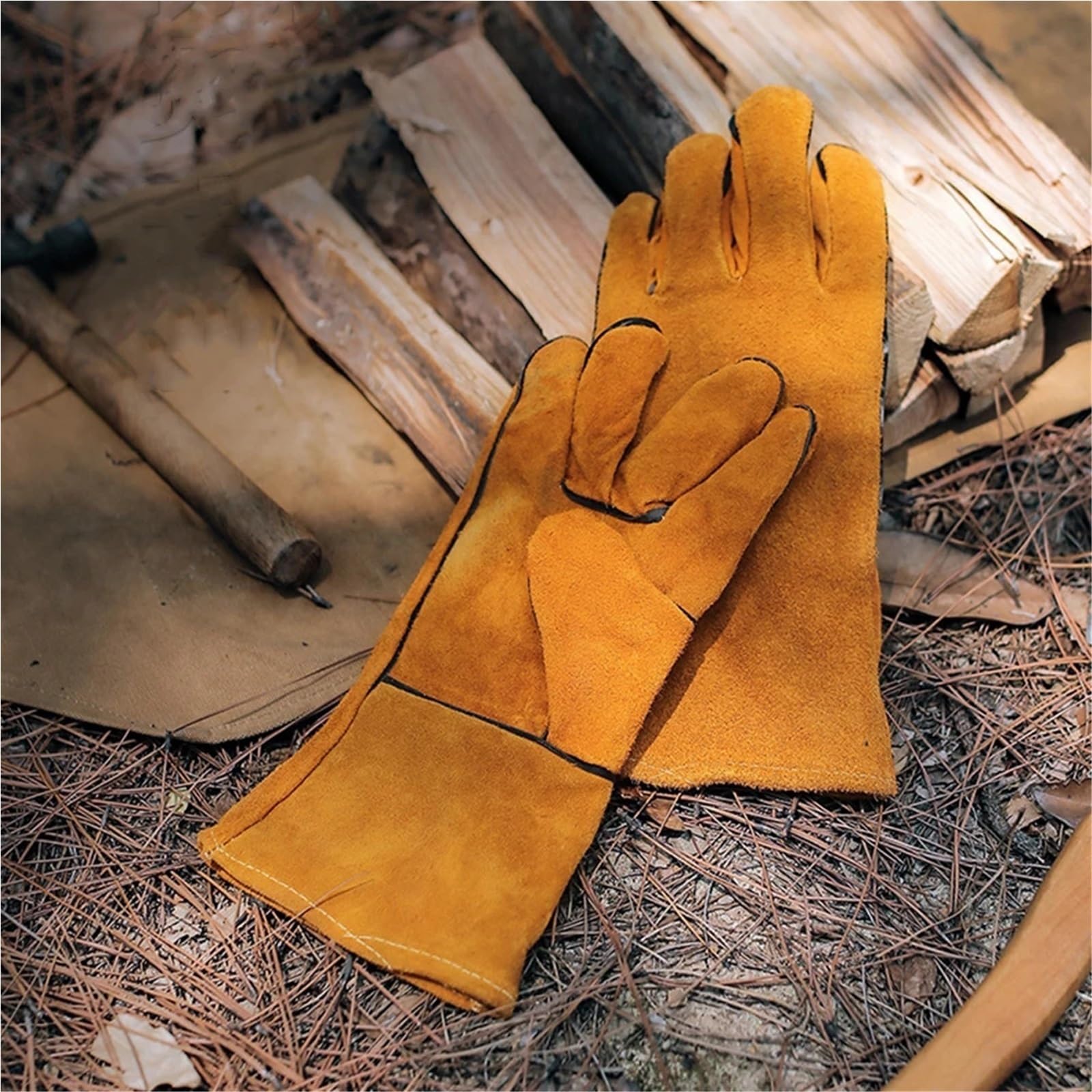 MRKU Backhandschuhe, Ofenhandschuhe, Grillhandschuhe, hitzebeständig, rutschfest, isoliert – Küchenzubehör