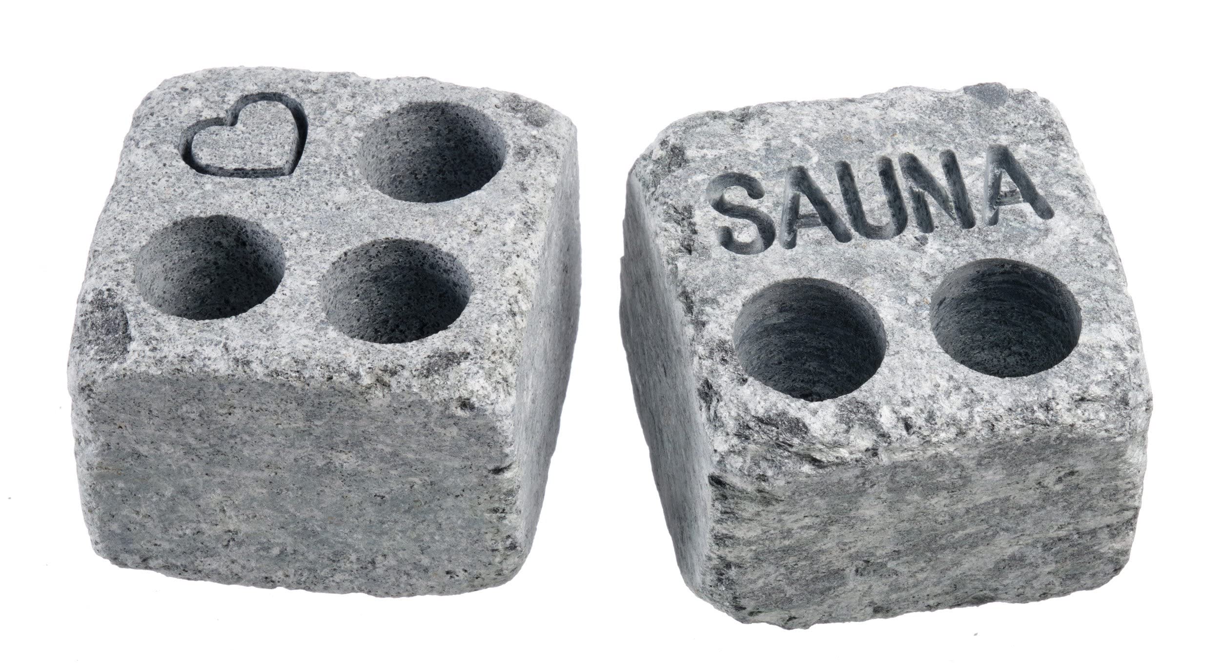 Hukka Design Saunasmiley Aus Speckstein – Saunaveijari, Original Aus Finnland, ø 9 Cm