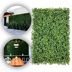 10 Placas Jardim Vertical Buchinho Grama 60x40 Artificial Painel Verde Jardim Planta Parede Muro Inglês