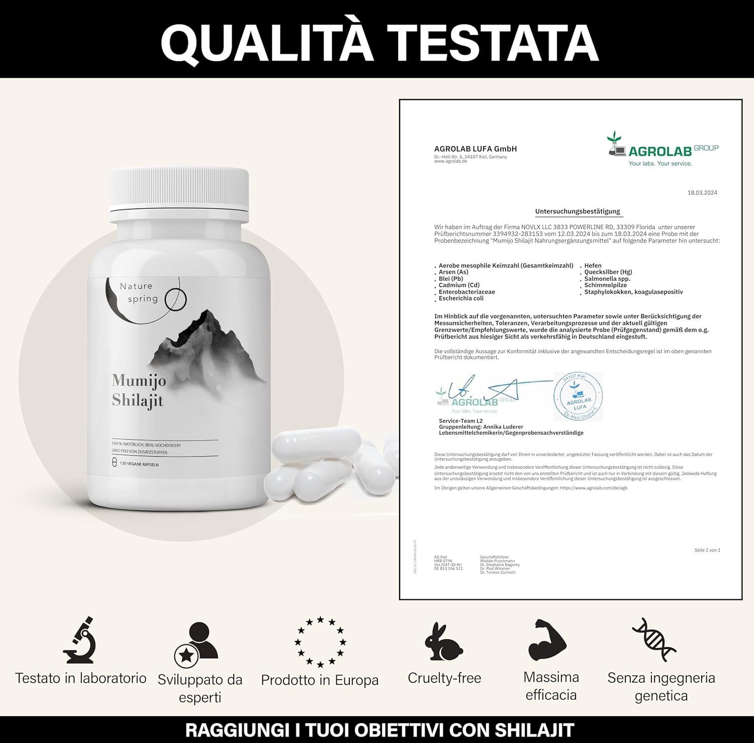 Shilajit Extract 120 Capsules | 2 Months | Highly Potent 7 -