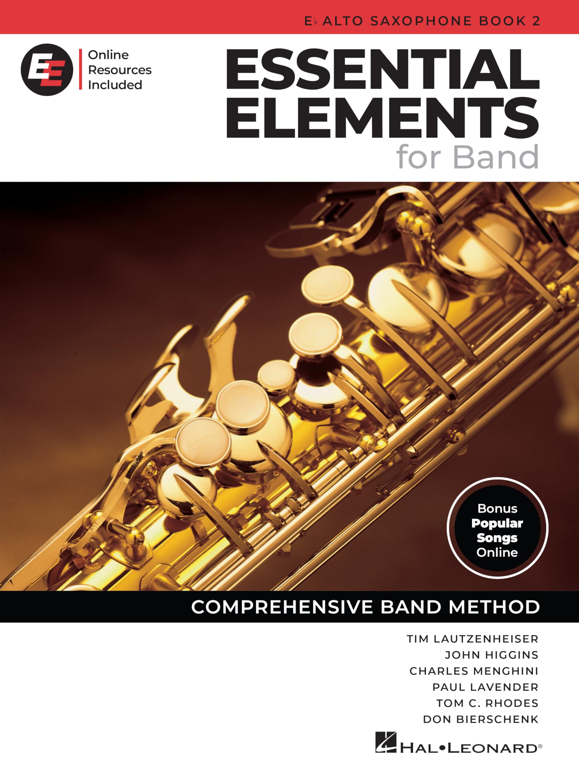 Essential Elements for Band – Eb Alto Saxophone Book 2 with EEi Online Resources | Alto Sax Method Songbook and Sheet Music with 250+ Video Lessons and Updated Repertoire | Comprehensive Band Method