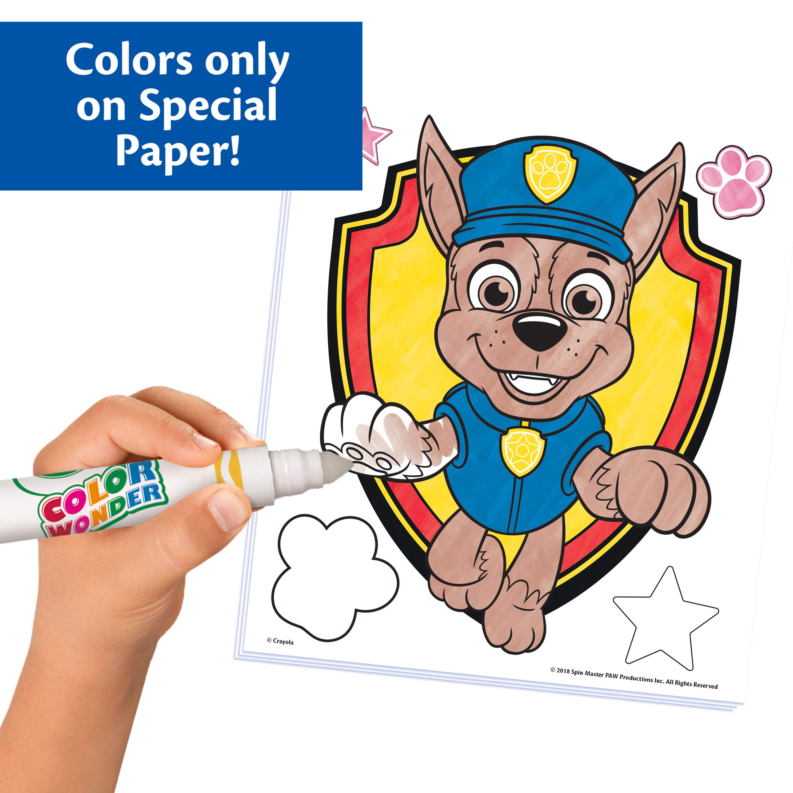 Crayola Paw Patrol Color Wonder, Mess Free Coloring Pages & Markers