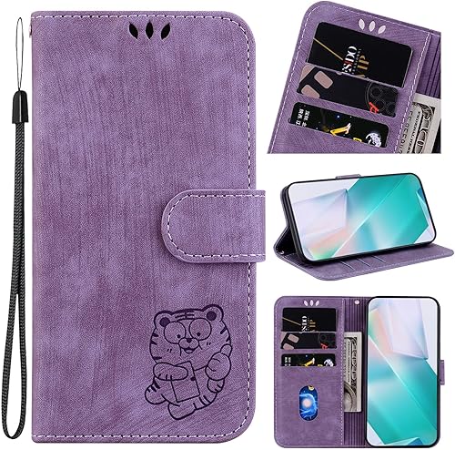 Xishuicl Designed for Redmi k40 Pro Phone Case Wallet,PU Leather Flip Folio Cover with Credit Card Holders Little Cute Tiger Embossed Kickstand Xishuicl Designed for Redmi k40 Pro Phone Case Wallet,PU Leather Flip Folio Cover with Credit Card Holders Little Cute Tiger Embossed Kickstand
