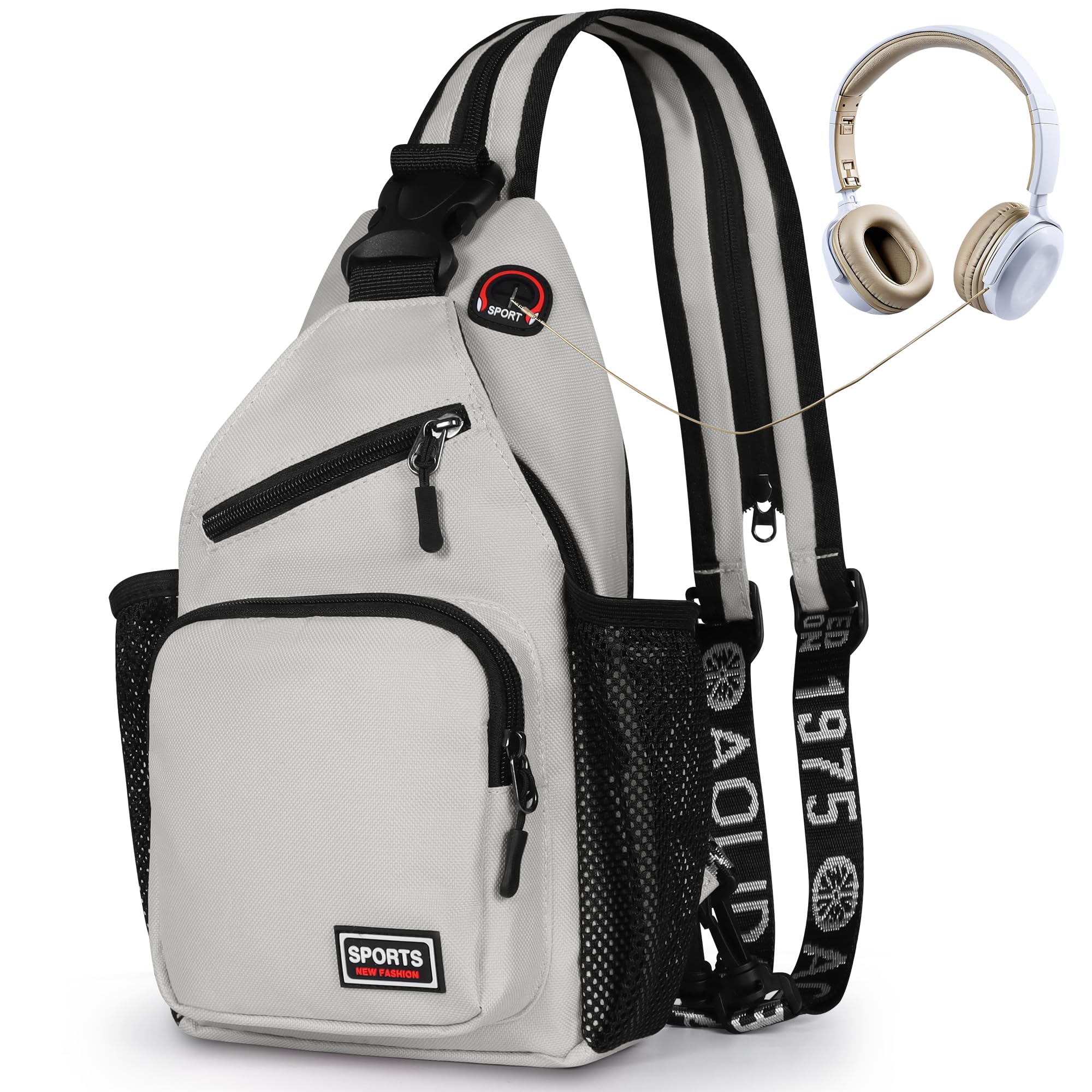 Waterproof Backpack Anti-Theft Sling Backpack With USB Port