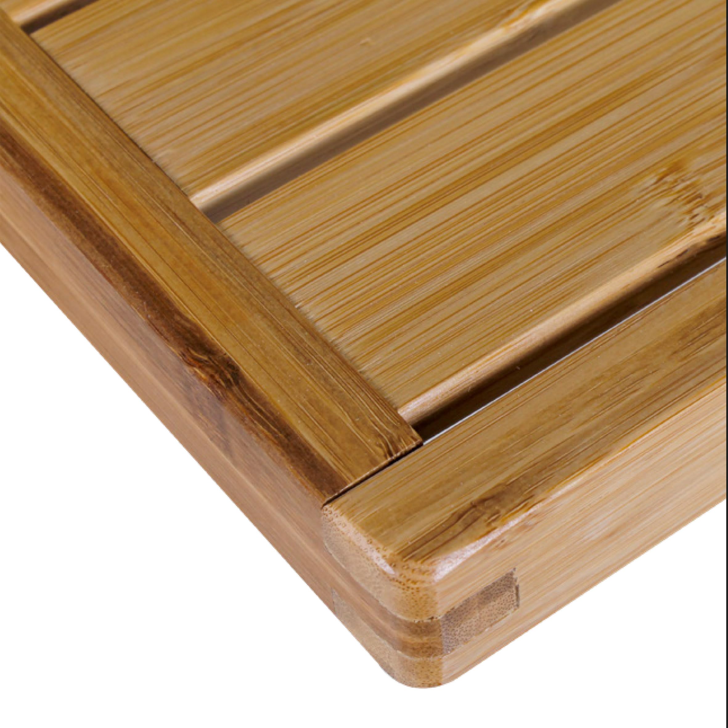 Spetebo Silla plegable de bambú natural, soporta hasta 120 kg, juego de 4, silla de cocina plegable de madera FSC – Silla clásica de madera para uso doméstico