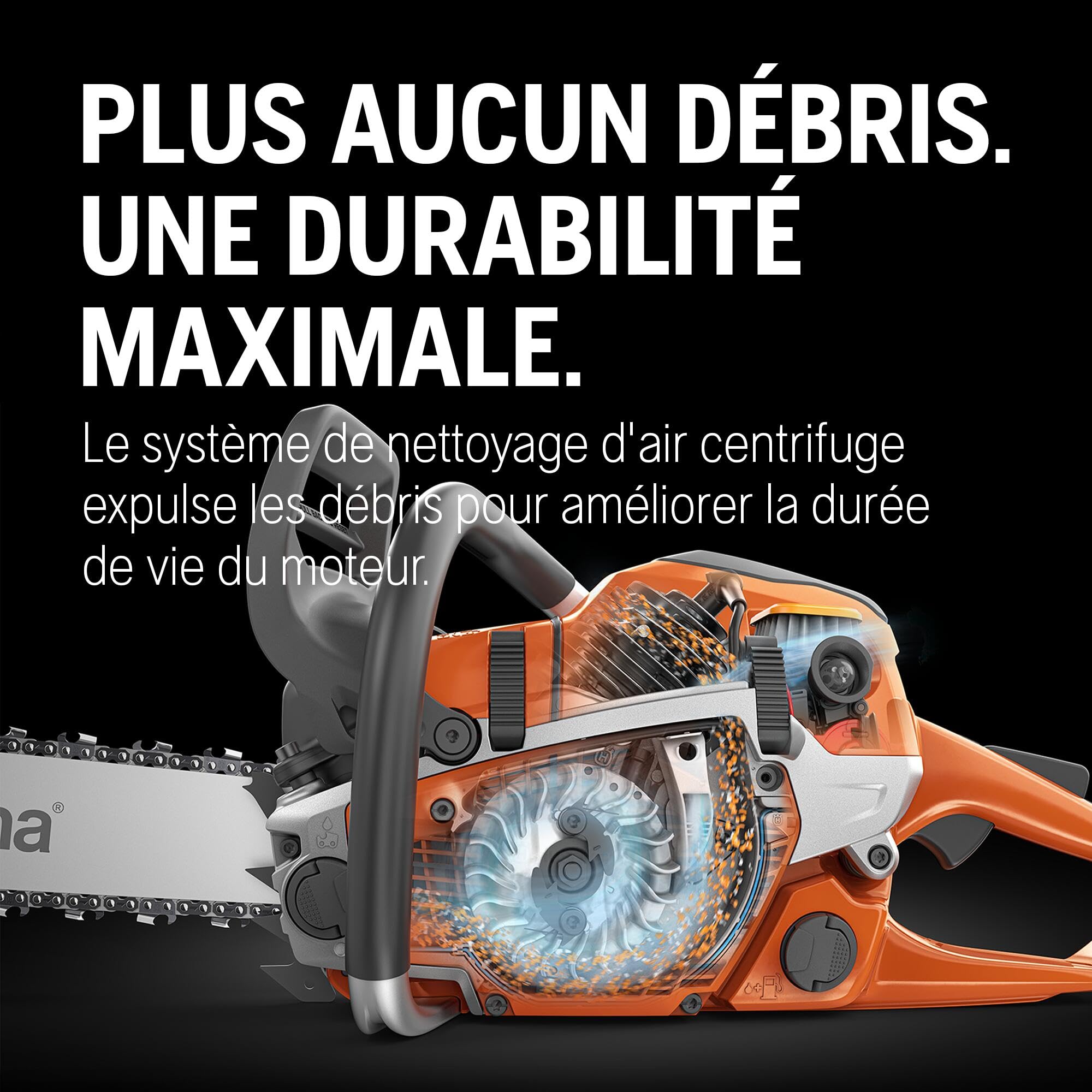 Husqvarna 967861903 Tronçonneuse à Essence HUSQ120-14 120 II, 38,2 cm3, 35 cm