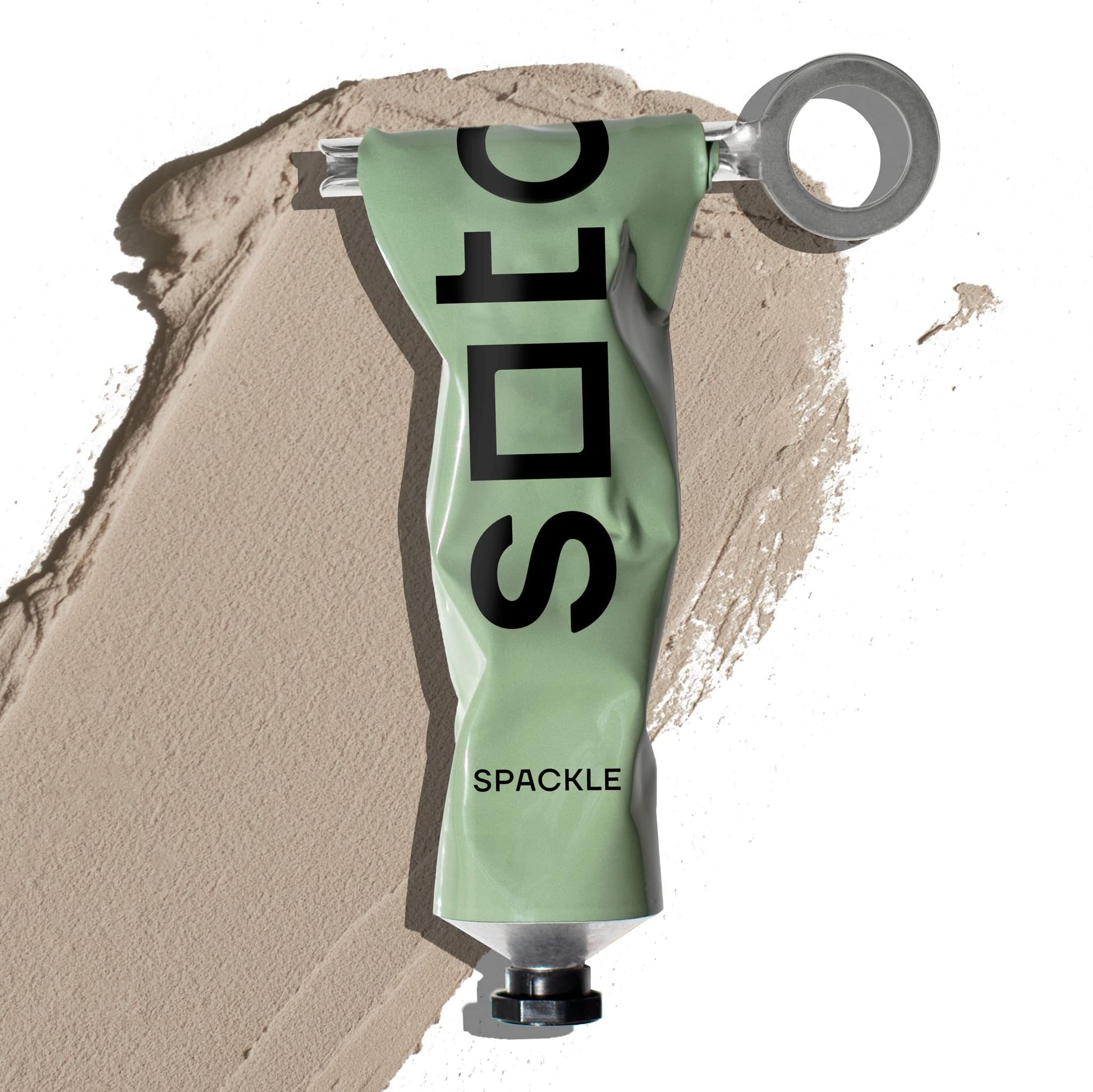 soto Small Hole Repair, Beige Spackle, 4 Ounces (No. 09 Rough Sketch) — High Strength Small Hole Filler for use on: Walls, Drywall, Ceiling, Furniture, Cabinets