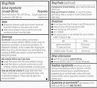 Vista 6 de Robitussin Medicamento DM para la tos y la congestión del pecho sin azúcar, sabor a menta, 4 onzas líquidas