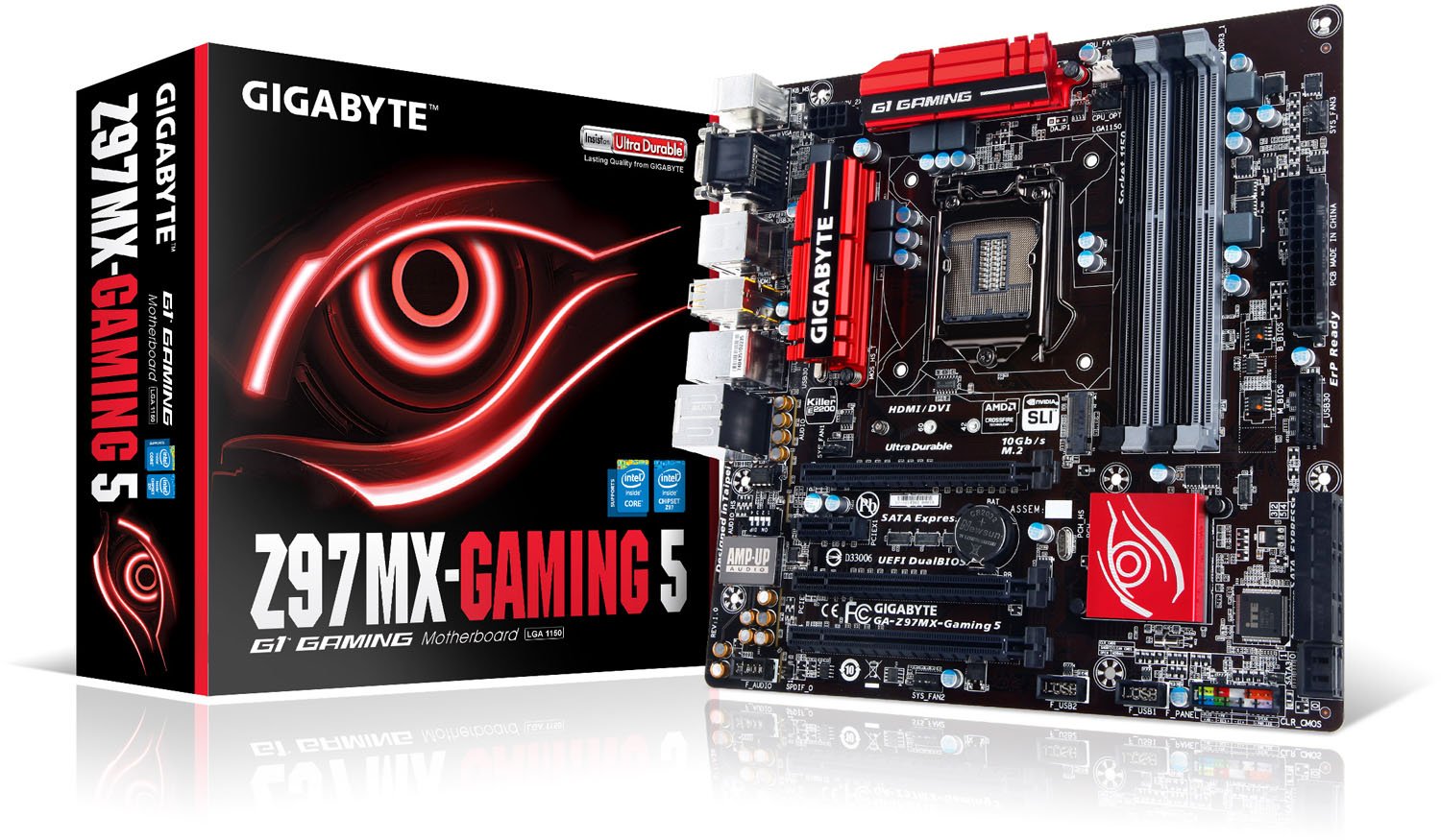 GIGABYTE GA-Z97MX-GAMING 5 マザーボード m-ATX Amazon | GIGABYTE マザーボード intel Z97 LGA1150 microATX Gaming